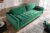 LuxD Designová sedačka Adan zelený samet
