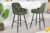 LuxD Designová barová židle Garold zelený samet