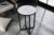 LuxD Designový odkládací stolek Latrisha 40 cm bílý – vzor mramor