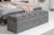 LuxD Designová lavice Spectacular 140 cm antik šedá